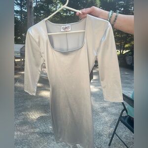 Flirt Elegant Silver Dress